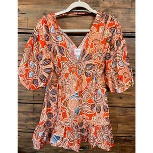 MISA Sari Mini Dress Women's Size XS NEW